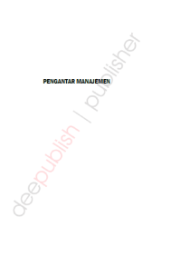 Pengantar Manajemen
