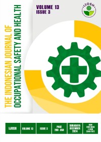 The Indonesian Journal of Occupational Safety and Health